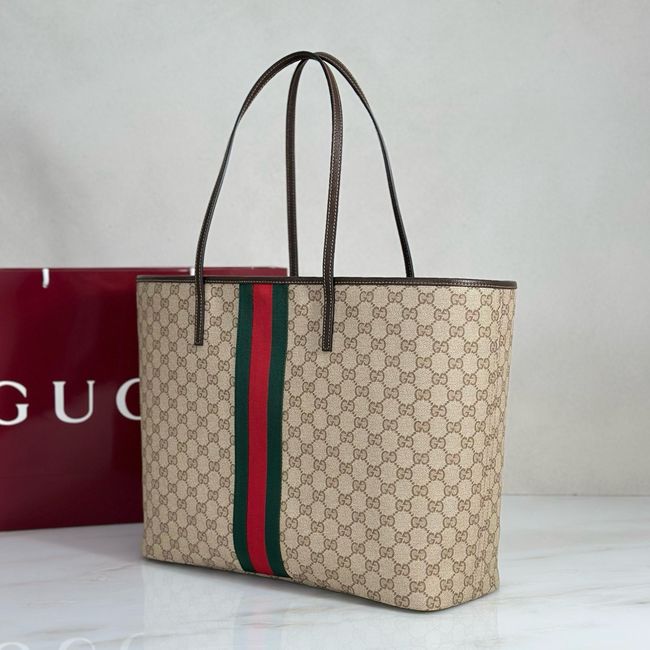 Gucci Tribeca large tote bag 874745 brown