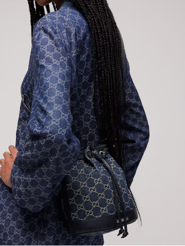 Gucci Venice small bucket bag 875237 Dark blue Gucci Venice small bucket bag 875237 Dark blue