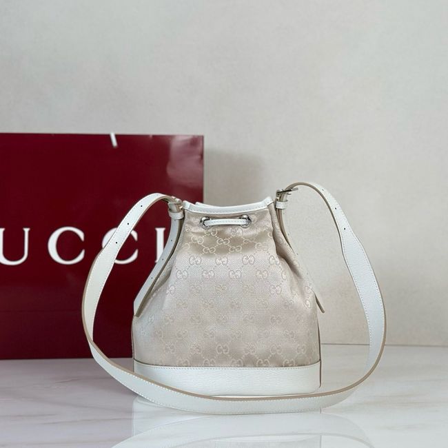 Gucci Venice small bucket bag 875237 white Gucci Venice small bucket bag 875237 white