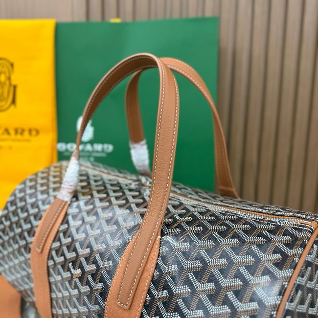Goyard Goyardine canvas & Chevroches calfskin CL10P brown Goyard Goyardine canvas & Chevroches calfskin CL10P brown