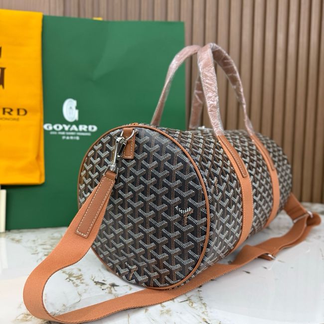 Goyard Goyardine canvas & Chevroches calfskin CL10P brown Goyard Goyardine canvas & Chevroches calfskin CL10P brown