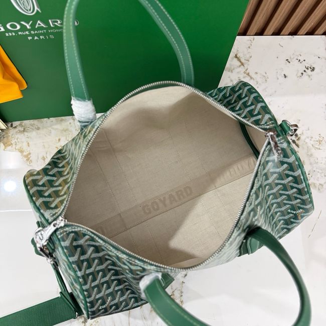 Goyard Goyardine canvas & Chevroches calfskin CL10P green