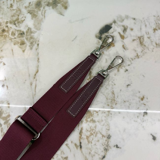 Goyard Goyardine canvas & Chevroches calfskin CL10P wine red