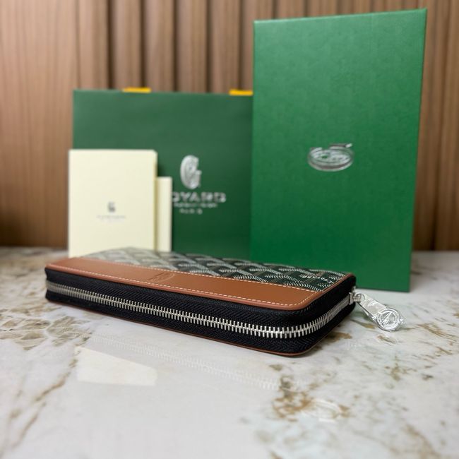 Goyard MATIGNON zip Wallet CL50P brown Goyard MATIGNON zip Wallet CL50P brown