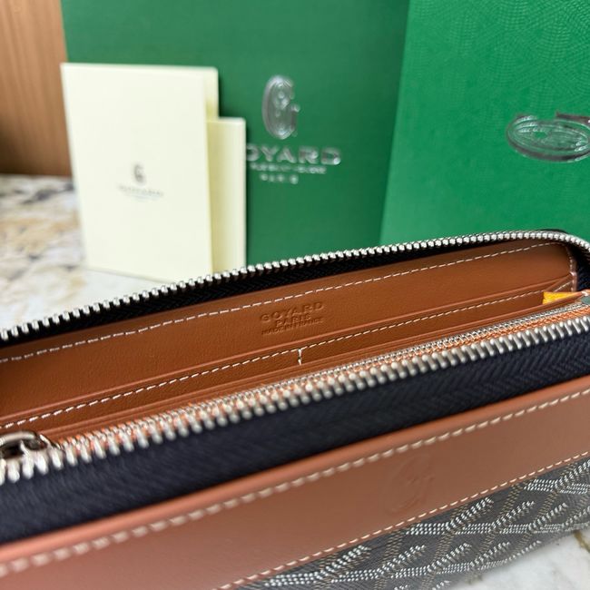 Goyard MATIGNON zip Wallet CL50P brown Goyard MATIGNON zip Wallet CL50P brown