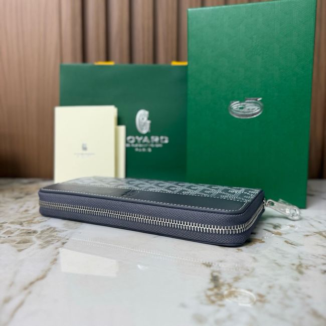 Goyard MATIGNON zip Wallet CL50P gray