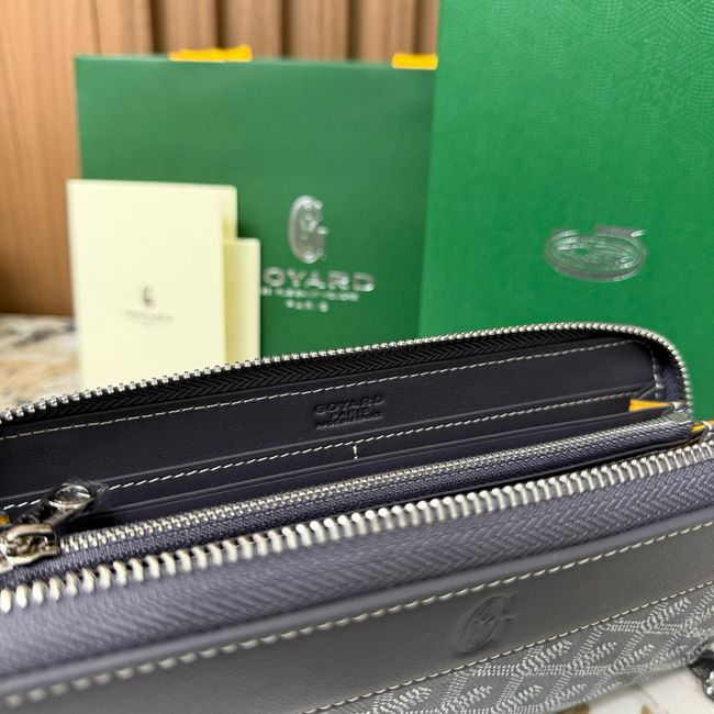 Goyard MATIGNON zip Wallet CL50P gray