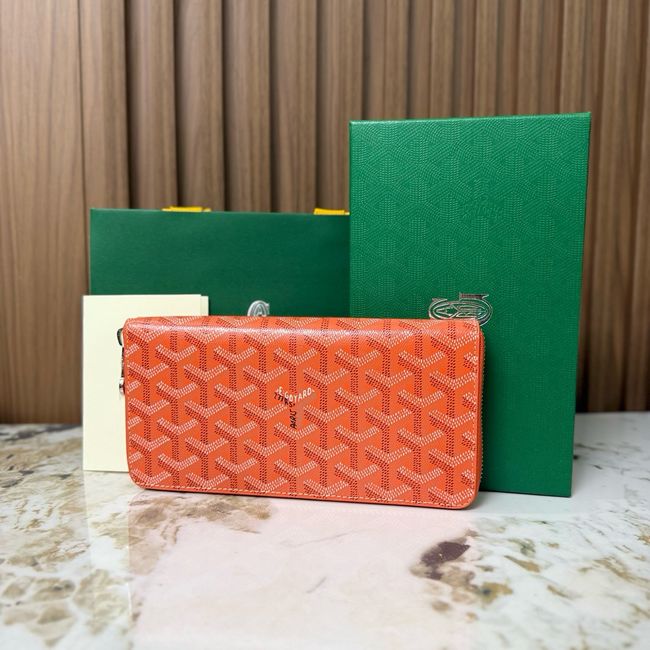 Goyard MATIGNON zip Wallet CL50P orange