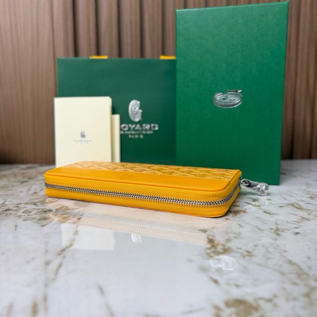 Goyard MATIGNON zip Wallet CL50P yellow