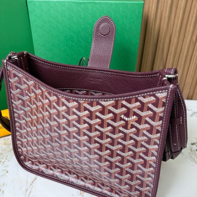 Goyard Musette crossbody bag CG08P Wine red Goyard Musette crossbody bag CG08P Wine red