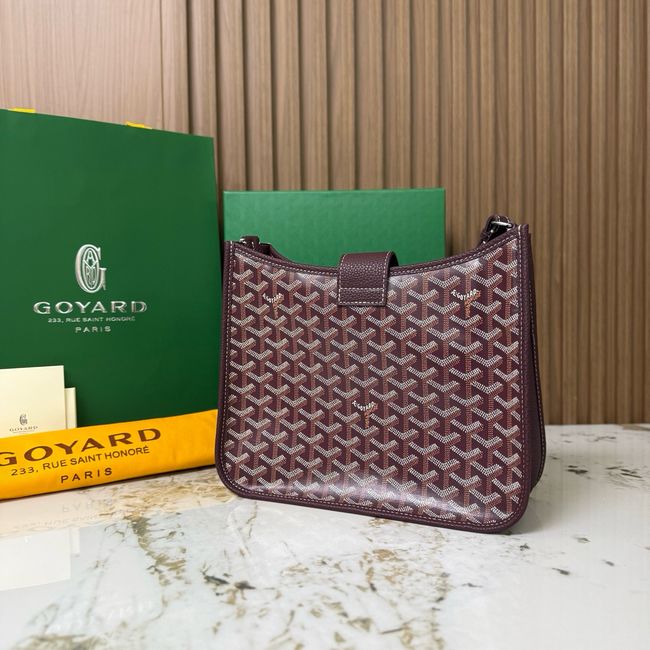 Goyard Musette crossbody bag CG08P Wine red Goyard Musette crossbody bag CG08P Wine red