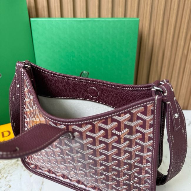 Goyard Musette crossbody bag CG08P Wine red Goyard Musette crossbody bag CG08P Wine red