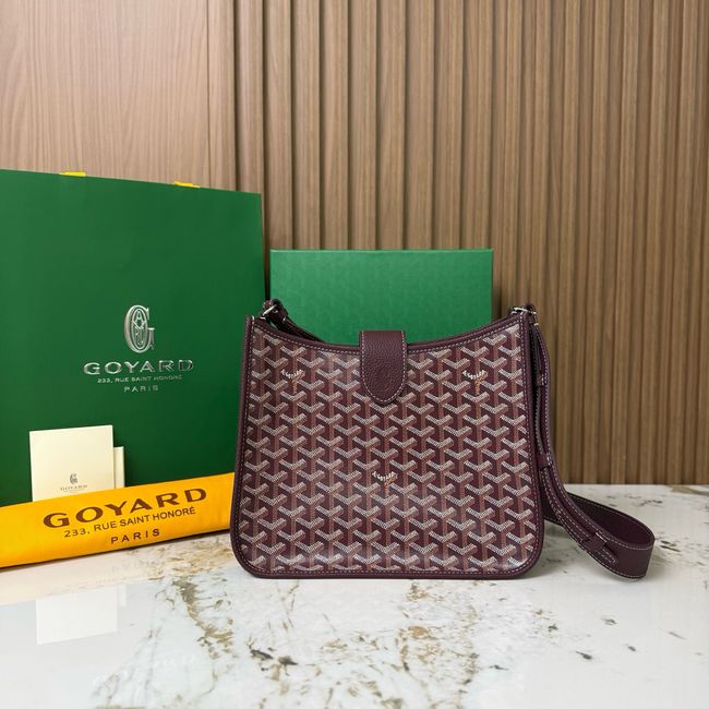 Goyard Musette crossbody bag CG08P Wine red Goyard Musette crossbody bag CG08P Wine red
