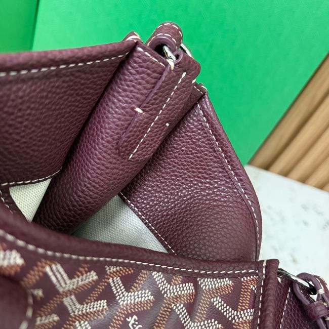 Goyard Musette crossbody bag CG08P Wine red Goyard Musette crossbody bag CG08P Wine red