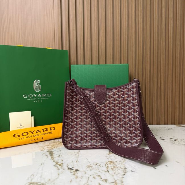 Goyard Musette crossbody bag CG08P Wine red Goyard Musette crossbody bag CG08P Wine red