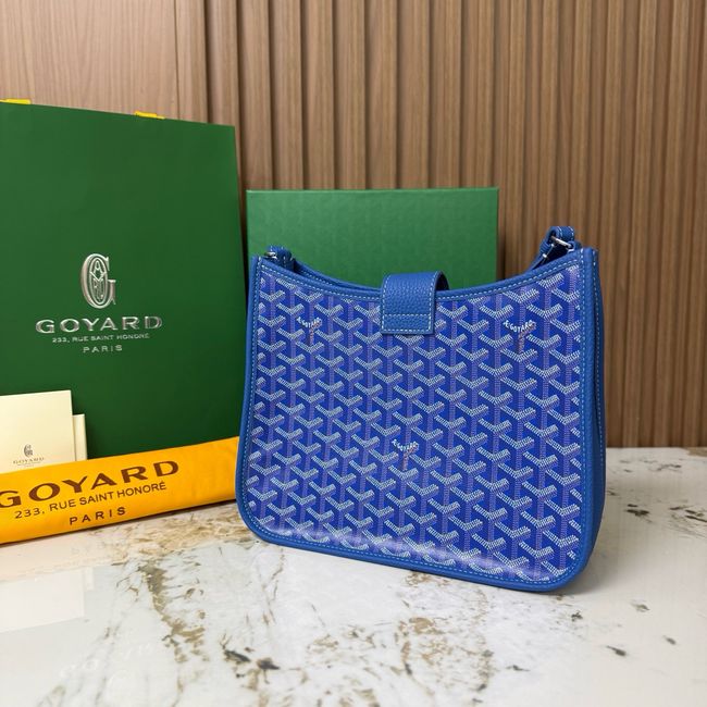 Goyard Musette crossbody bag CG08P blue Goyard Musette crossbody bag CG08P blue