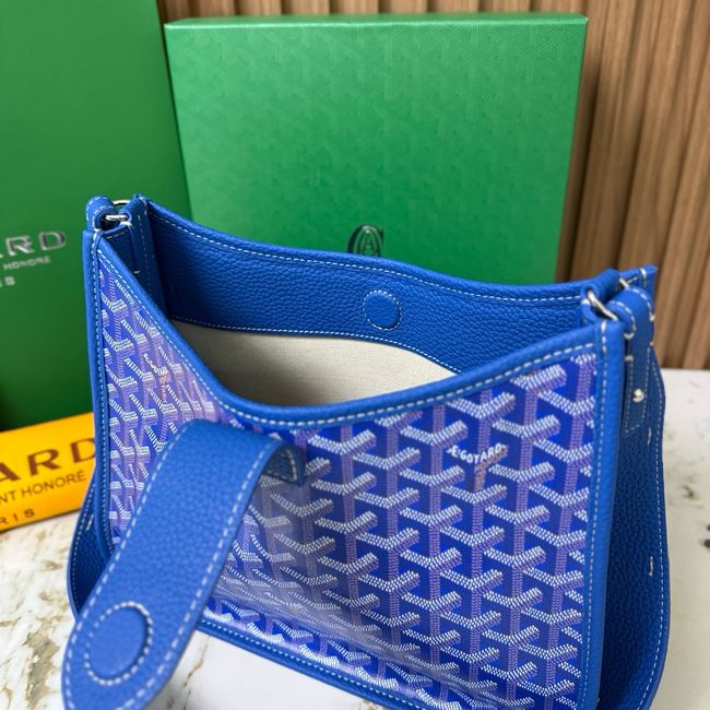 Goyard Musette crossbody bag CG08P blue Goyard Musette crossbody bag CG08P blue