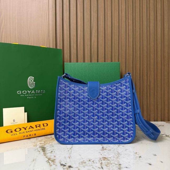 Goyard Musette crossbody bag CG08P blue Goyard Musette crossbody bag CG08P blue