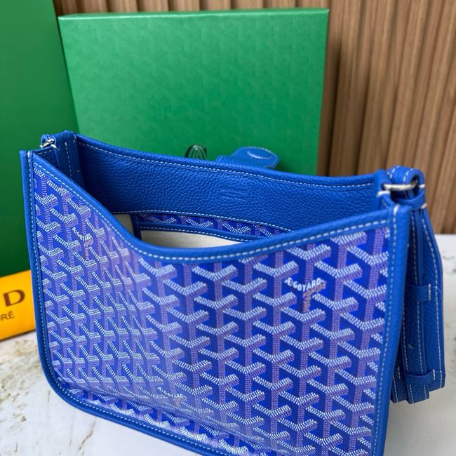 Goyard Musette crossbody bag CG08P blue Goyard Musette crossbody bag CG08P blue