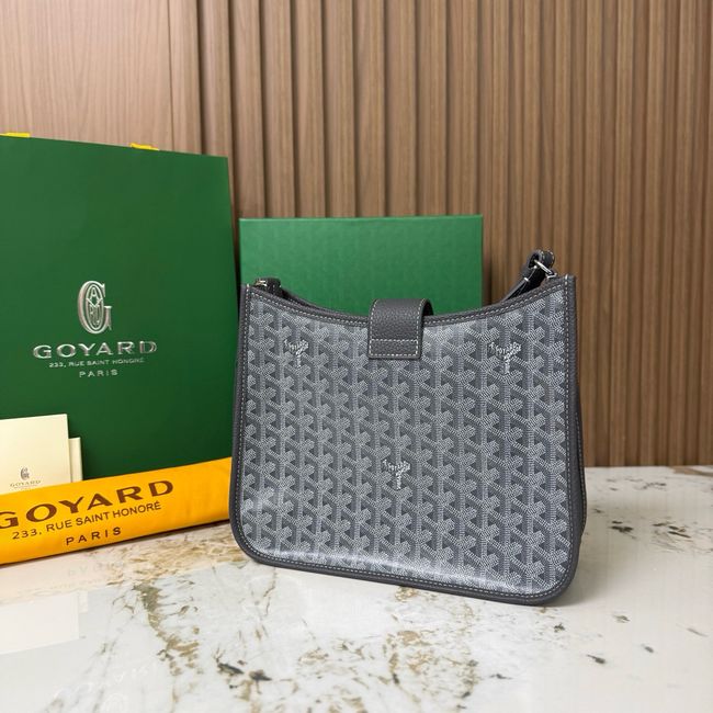 Goyard Musette crossbody bag CG08P dark gray Goyard Musette crossbody bag CG08P dark gray