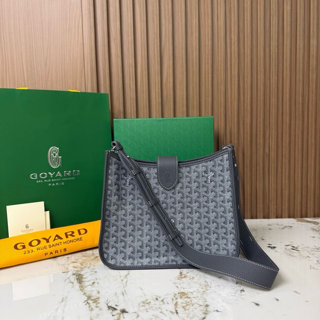 Goyard Musette crossbody bag CG08P dark gray Goyard Musette crossbody bag CG08P dark gray
