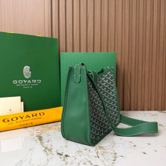 Goyard Musette crossbody bag CG08P green Goyard Musette crossbody bag CG08P green