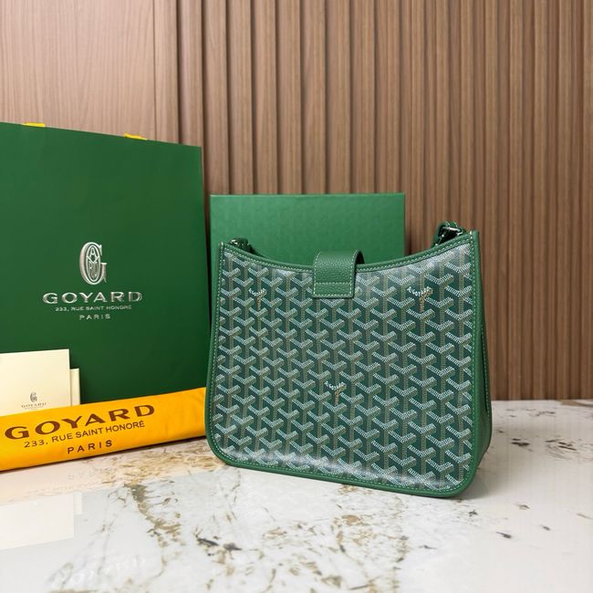 Goyard Musette crossbody bag CG08P green Goyard Musette crossbody bag CG08P green
