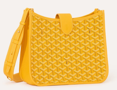 Goyard Musette crossbody bag CG08P yellow