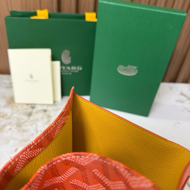 Goyard SAINT-ROCH wallet CL08X orange