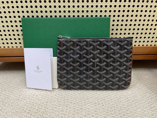 Goyard SENAT PM Clutch Bag CL07P black&brown