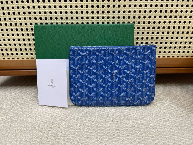 Goyard SENAT PM Clutch Bag CL07P blue