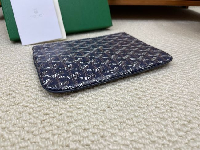 Goyard SENAT PM Clutch Bag CL07P dark blue Goyard SENAT PM Clutch Bag CL07P dark blue