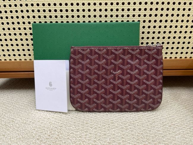 Goyard SENAT PM Clutch Bag CL07P wine red