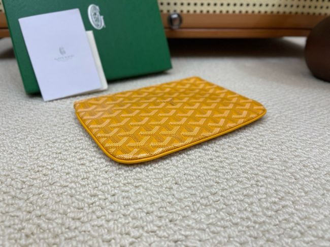 Goyard SENAT PM Clutch Bag CL07P yellow Goyard SENAT PM Clutch Bag CL07P yellow