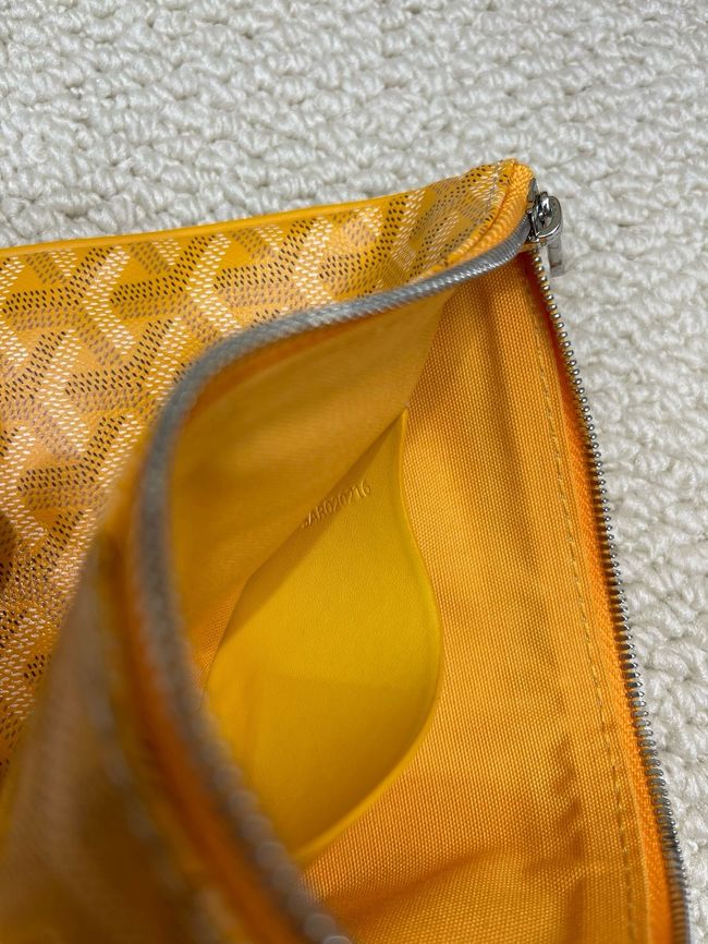 Goyard SENAT PM Clutch Bag CL07P yellow Goyard SENAT PM Clutch Bag CL07P yellow