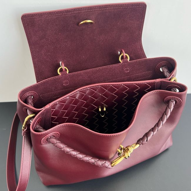 Bottega Veneta Medium Andiamo 09555 CINNABAR Bottega Veneta Medium Andiamo 09555 CINNABAR