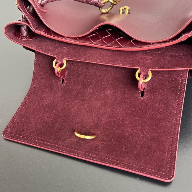 Bottega Veneta Medium Andiamo 09555 CINNABAR Bottega Veneta Medium Andiamo 09555 CINNABAR
