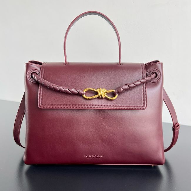 Bottega Veneta Medium Andiamo 09555 CINNABAR