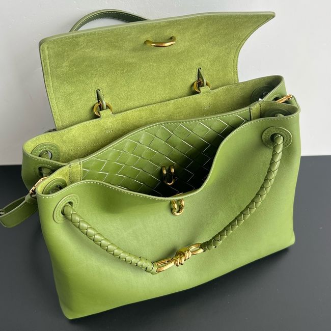 Bottega Veneta Medium Andiamo 09555 green Bottega Veneta Medium Andiamo 09555 green