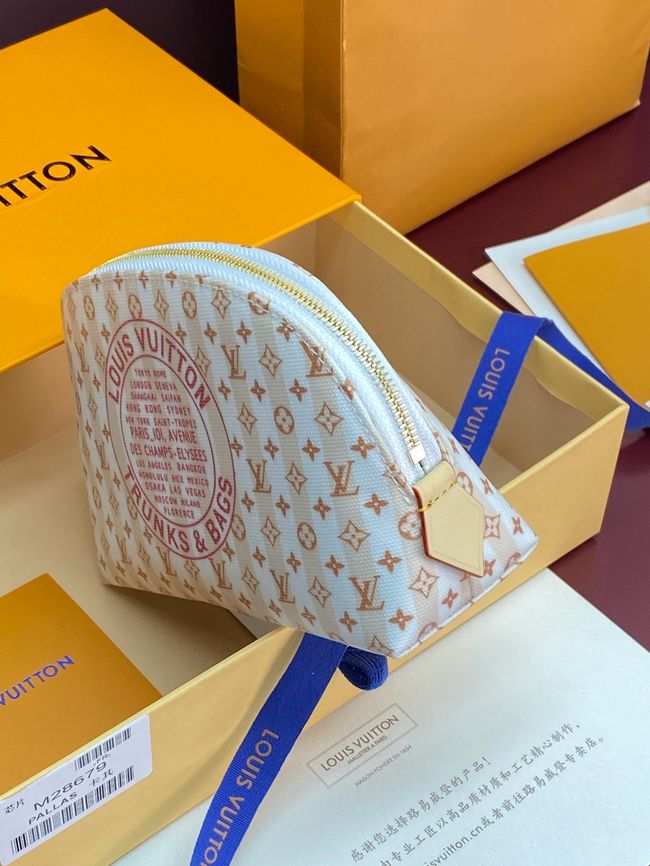 Louis Vuitton Pochette Cosmetique PM M28679 Khaki Louis Vuitton Pochette Cosmetique PM M28679 Khaki