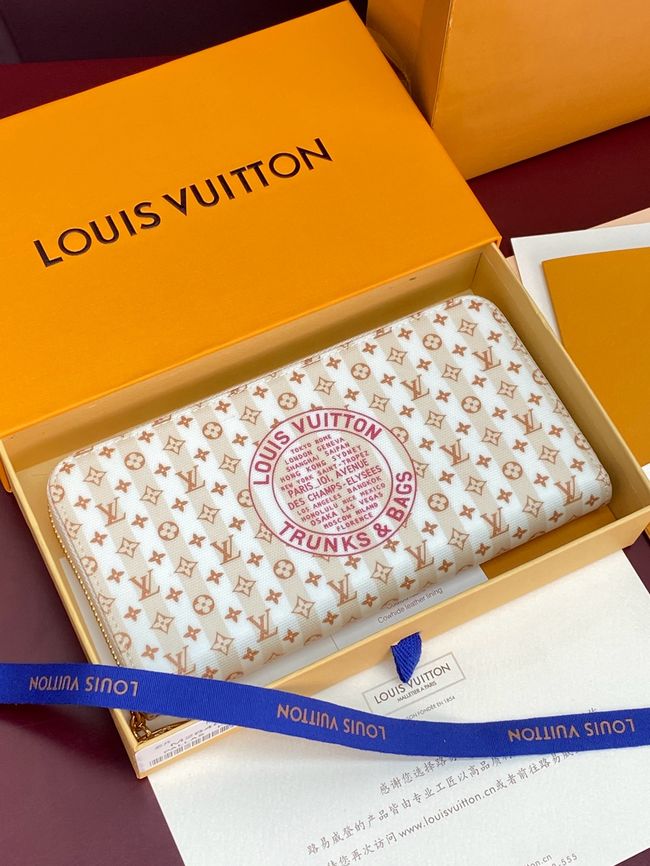 Louis Vuitton Zippy Wallet M28463 Khaki Louis Vuitton Zippy Wallet M28463 Khaki