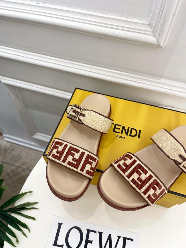 Fendi Womens slide sandal 65094-6