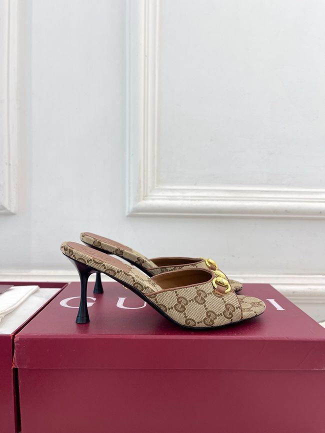 GUCCI Womens slide sandal 7.5cm 65091-1