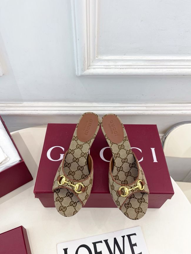 GUCCI Womens slide sandal 7.5cm 65091-1