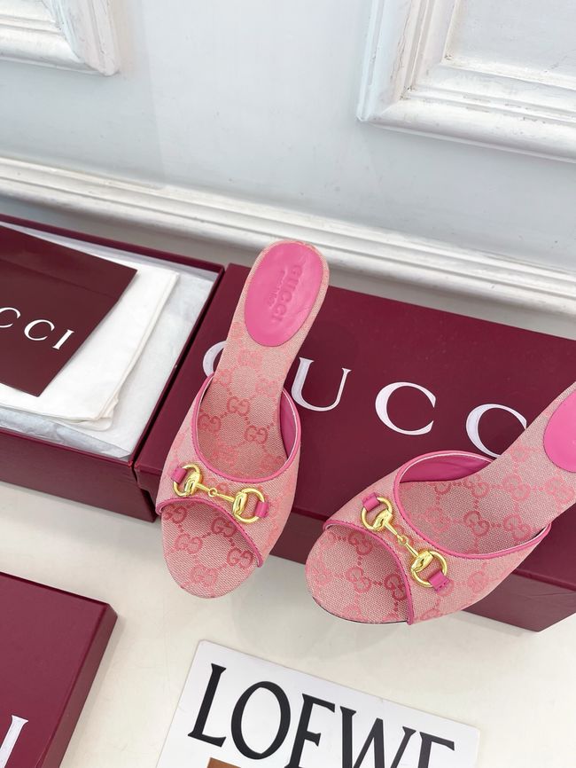 GUCCI Womens slide sandal 7.5cm 65091-2