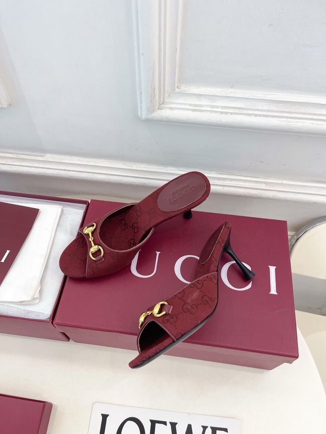 GUCCI Womens slide sandal 7.5cm 65091-3