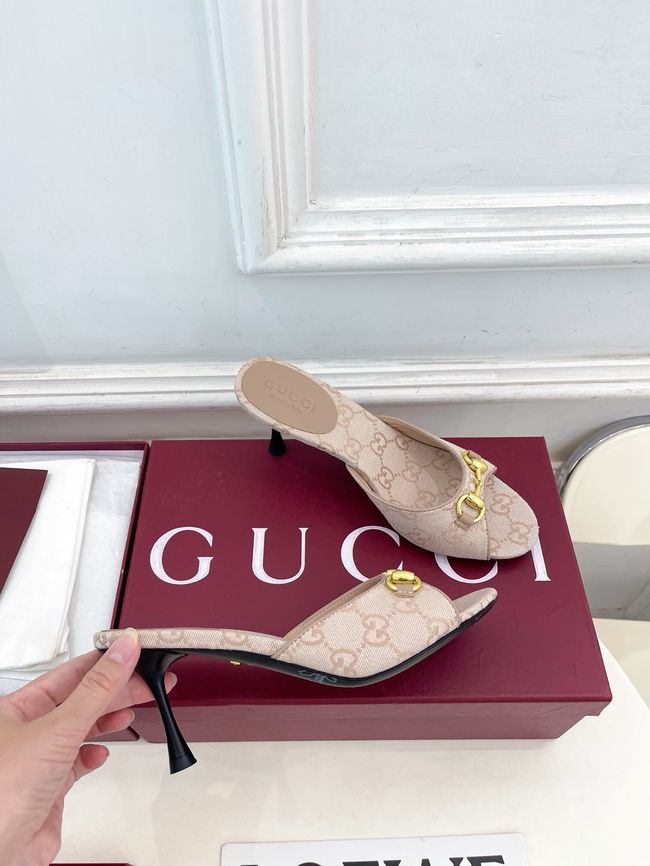GUCCI Womens slide sandal 7.5cm 65091-4
