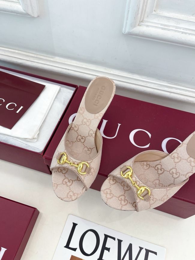 GUCCI Womens slide sandal 7.5cm 65091-4