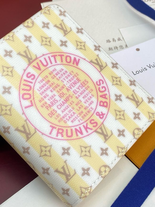 Louis Vuitton Charms Pocket Wallet M29058 Banana Louis Vuitton Charms Pocket Wallet M29058 Banana