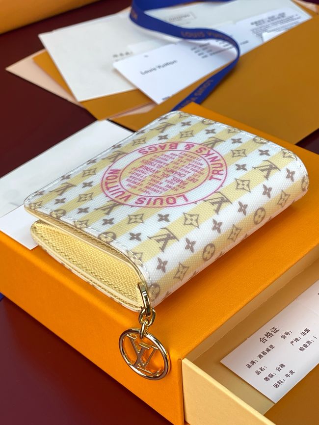 Louis Vuitton Charms Pocket Wallet M29058 Banana Louis Vuitton Charms Pocket Wallet M29058 Banana